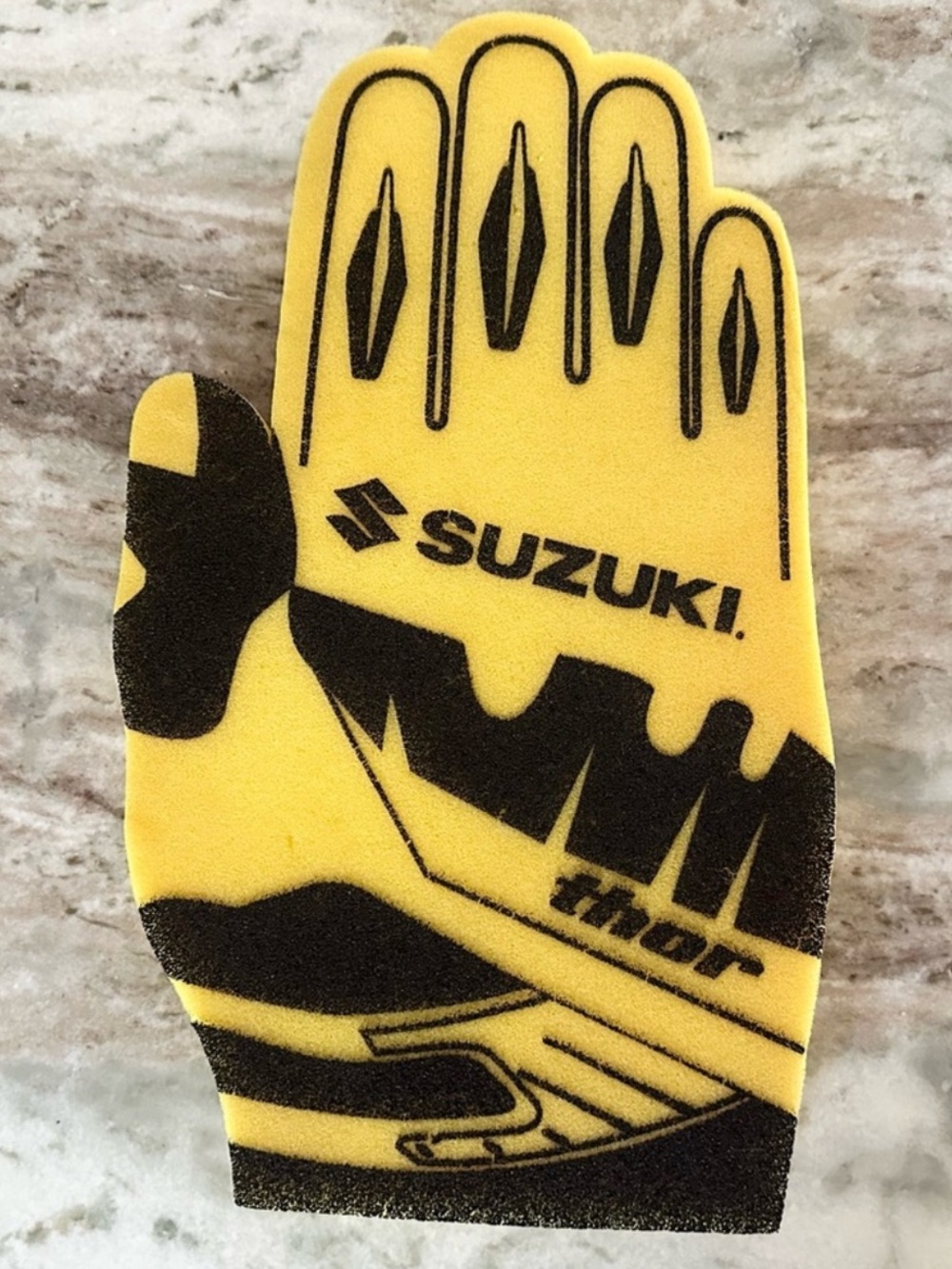 Supercross Suzuki Foam Finger Hand Souvenir - Dirt Bike Racing Glove
